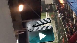 Bu nasıl halı saha maçı! Otomatik silahlarla ateş ettiler