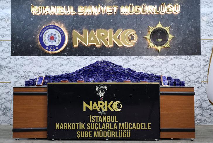 İstanbul'da uyuşturucu operasyonunda 73 kilo 550 gram afyon sakızı ele geçirildi G5