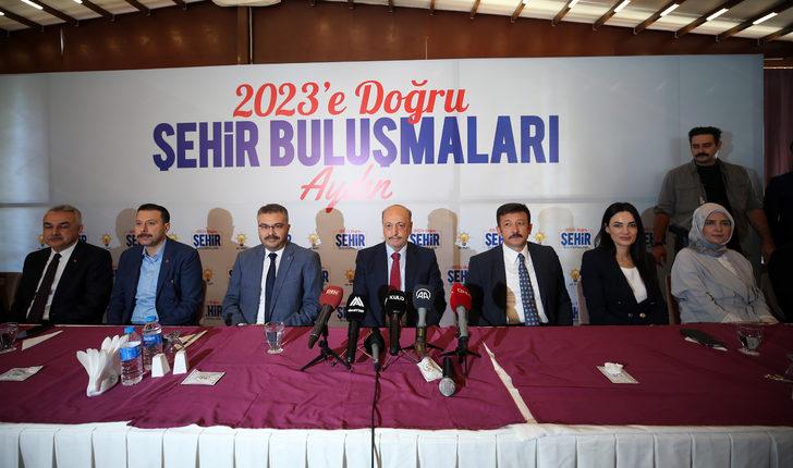 Bakan Bilgin, Aydın'da "Şehir Buluşmaları " programında konuştu: (1) G1