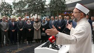 Diyanet İşleri Başkanı Erbaş Kadrajımda Ayet Var fotoğraf sergisini açtı