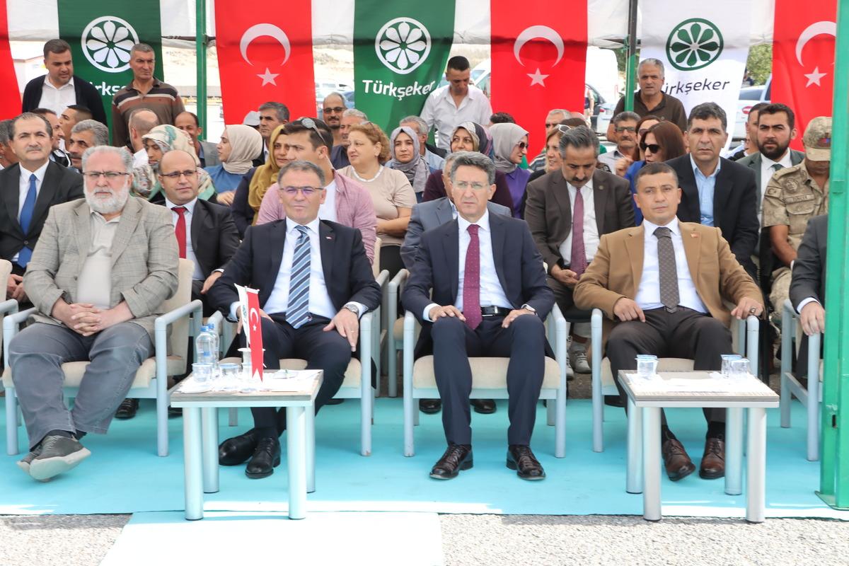 Erciş Şeker Fabrikası'nda 35. d&ouml;nem pancar alım kampanyası başladı