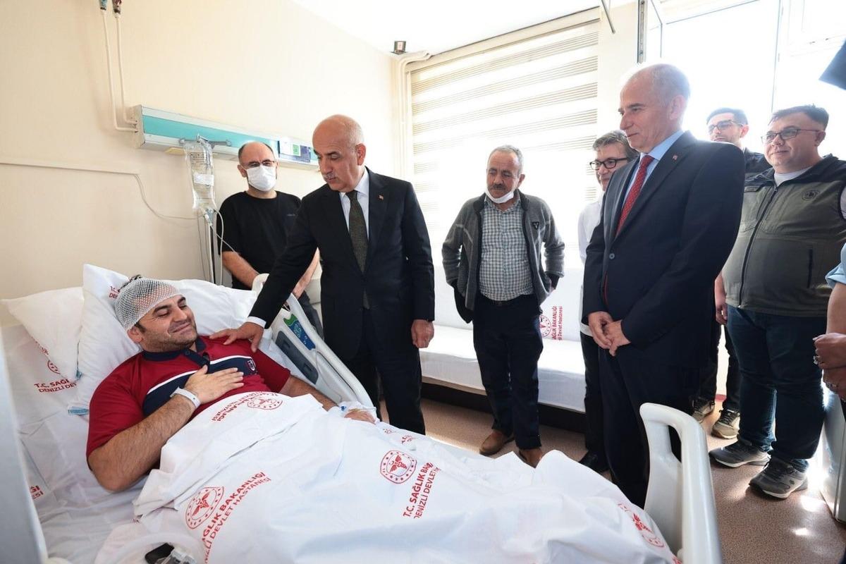 Denizli'deki helikopter kazasında yaralananların tedavisi s&uuml;r&uuml;yor
