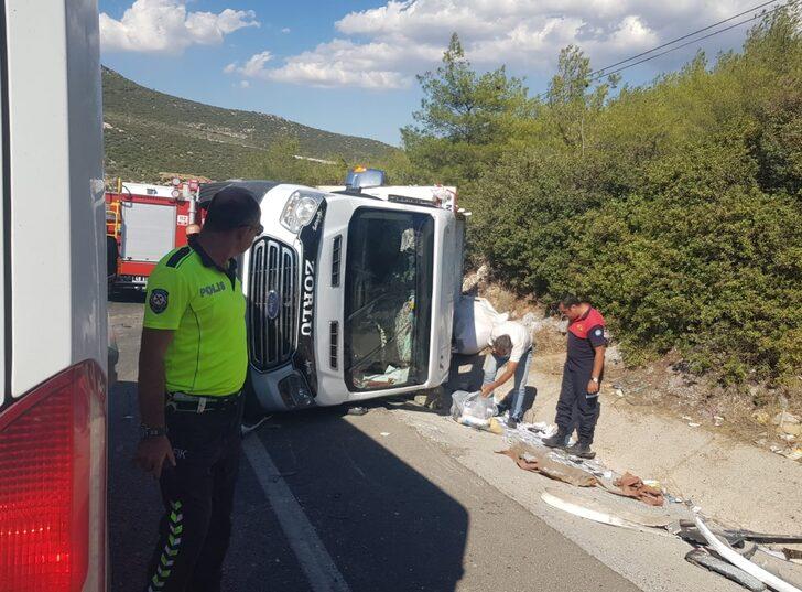 Muğla'da tırla çarpışan kamyonetin sürücüsü hayatını kaybetti G3