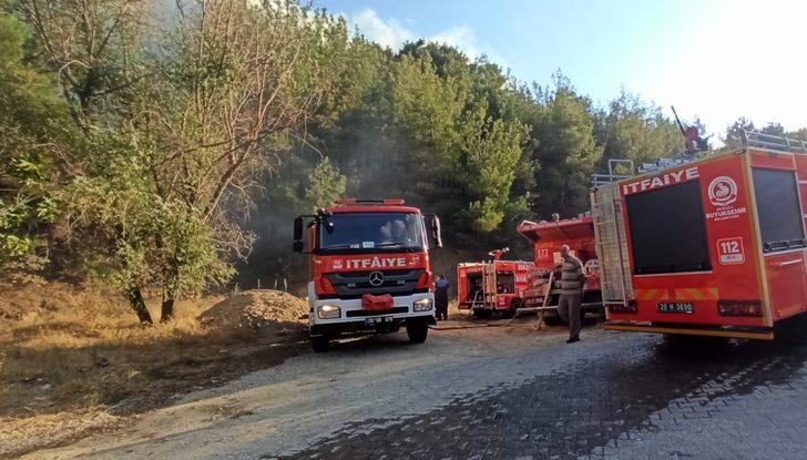 Denizli'de orman yangını çıktı G2