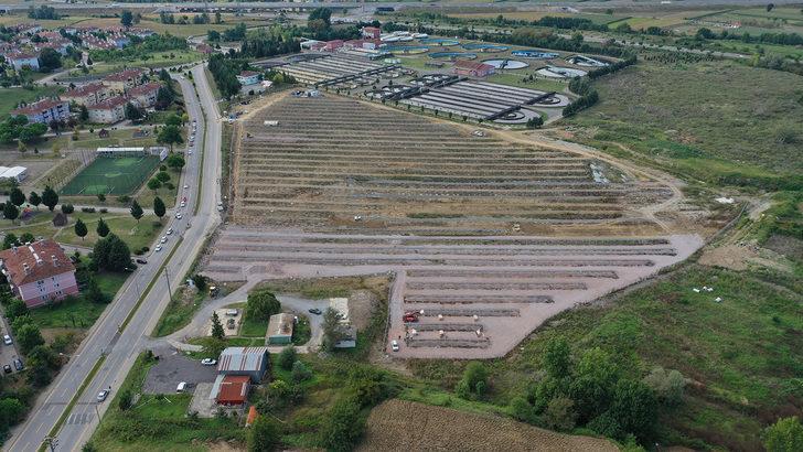 Sakarya'da 4 bin hanenin elektrik ihtiyacını karşılayacak santralde ilk panel kuruldu G2
