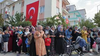 Şehit Uzman Onbaşı Karaçam, memleketi Çorum'da son yolculuğuna uğurlandı