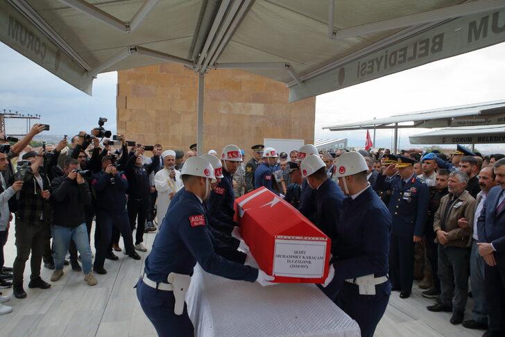 Şehit Uzman Onbaşı Karaçam, memleketi Çorum'da son yolculuğuna uğurlandı G3