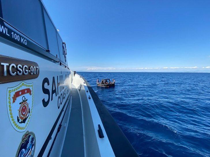 İzmir açıklarında geri itilen 129 düzensiz göçmen kurtarıldı G3