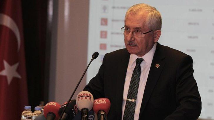 YSK Başkanı Sadi Güven kesin seçim sonucunu açıkladı