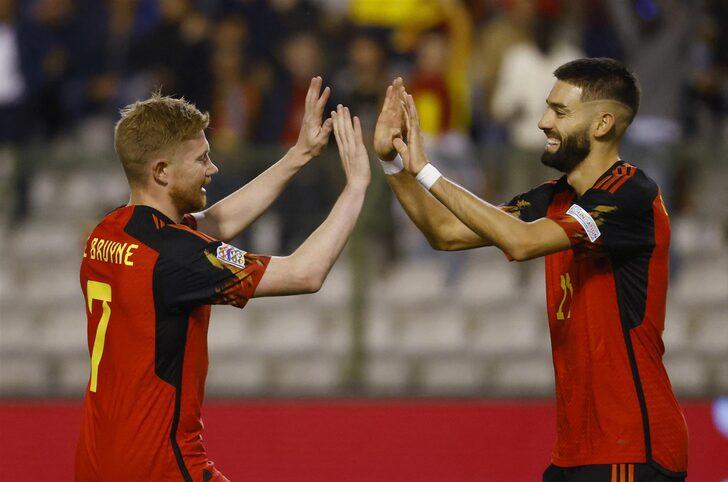 Michy Batshuayi ve Kevin de Bruyne, Galler'e karşı şov yaptı! Fenerbahçeliler mest oldu... G3