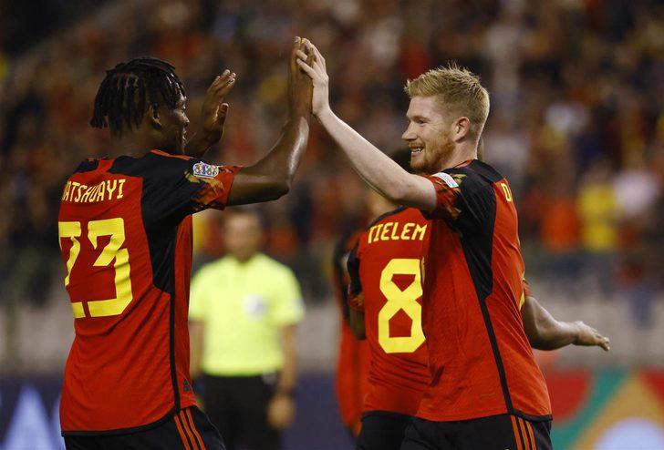 Michy Batshuayi ve Kevin de Bruyne, Galler'e karşı şov yaptı! Fenerbahçeliler mest oldu... G4