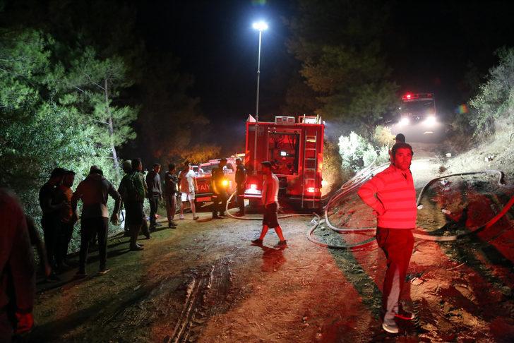 GÜNCELLEME - Muğla Ula'da çıkan orman yangını söndürüldü G3