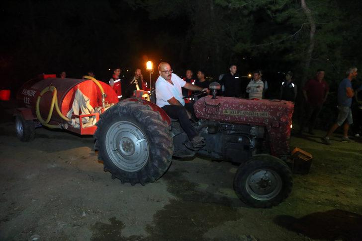 GÜNCELLEME - Muğla Ula'da çıkan orman yangını söndürüldü G5