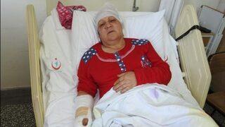 Çorum'da dehşet! Eşine baltayla saldırdı