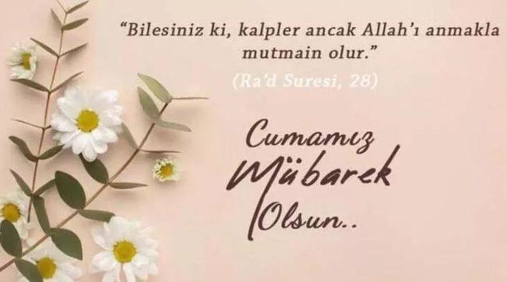 RESİMLİ CUMA MESAJLARI! 23 Eylül 2022 en yeni anlamlı, dualı, ayetli, hadisli ve resimli cuma mesajları ve cumanız mübarek olsun sözleri G5