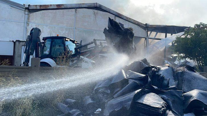 Kayseri'de tekstil fabrikasında yangın çıktı G4