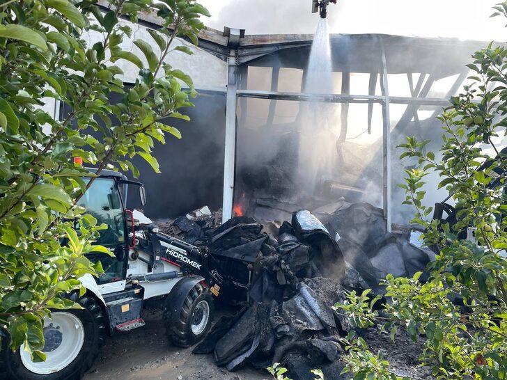 Kayseri'de tekstil fabrikasında yangın çıktı G5