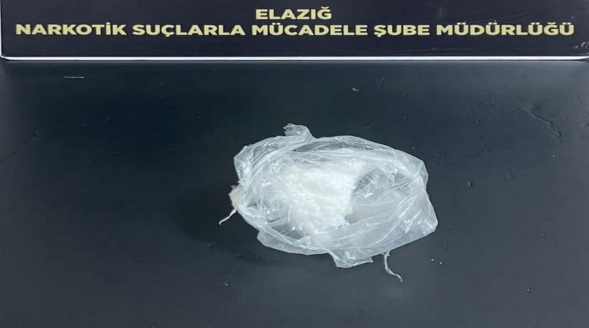 Elazığ'da uyuşturucu operasyonunda 2 zanlı yakalandı