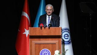 AK Parti Genel Başkanvekili Yıldırım, Ege Üniversitesi Akademik Yılı açılışında konuştu: