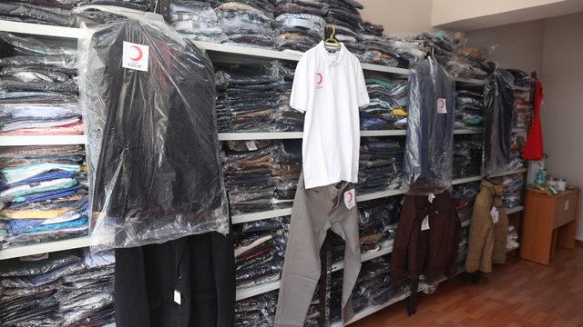 Kırklareli'nde ihtiyaç sahibi hükümlüler için Kızılay Sosyal Butik açıldı