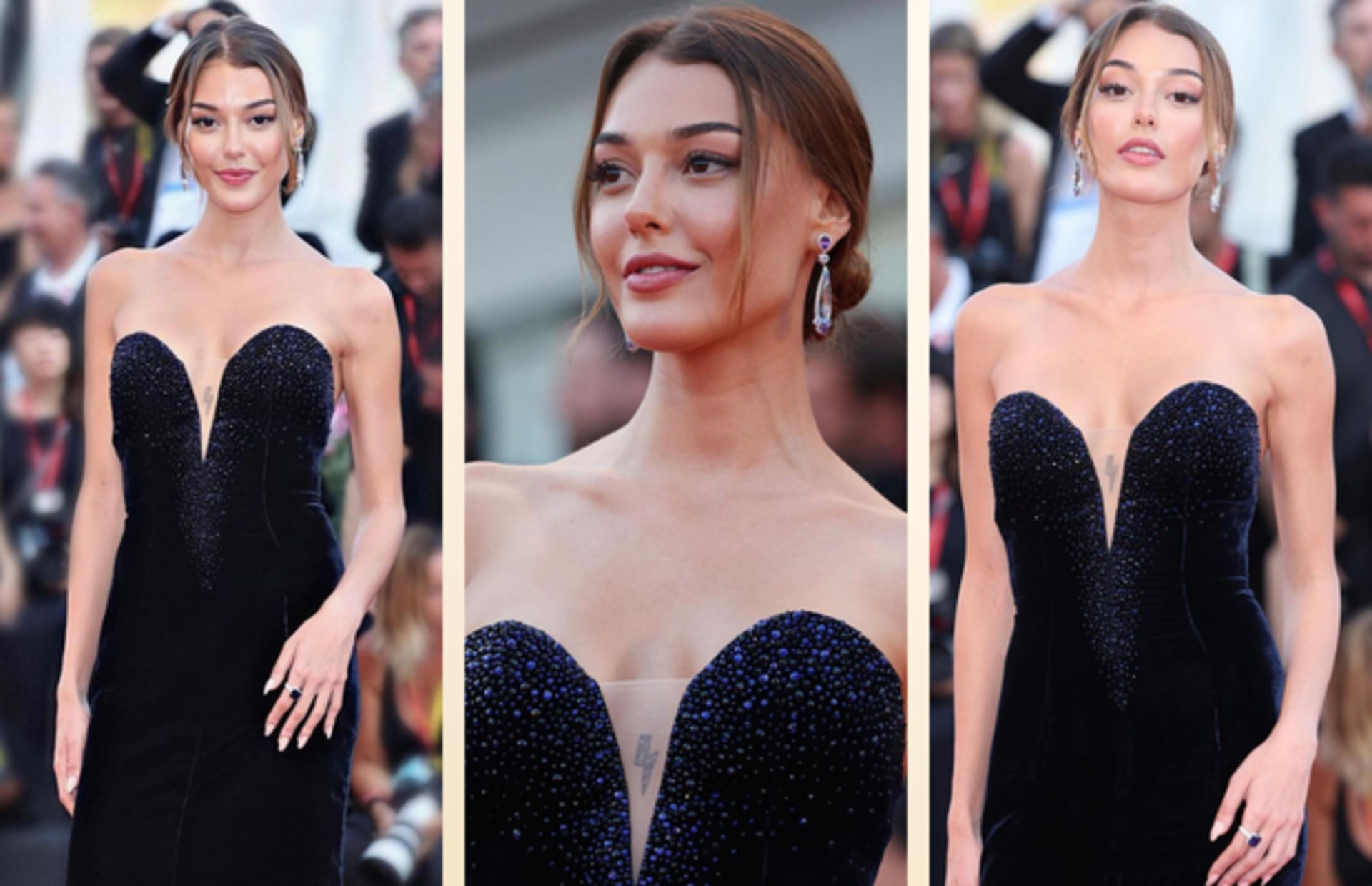 Dilan Çiçek Deniz'in Armani lansmanı için giydiği elbiseye alternatif öneriler