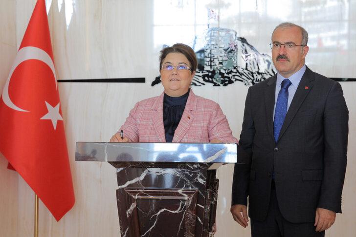 Aile ve Sosyal Hizmetler Bakanı Yanık, Elazığ'da gaziler ve şehit aileleri ile bir araya geldi: G1