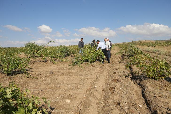 Nevşehir'de dolu ve selden zarar gören köylerde hasar tespit çalışması G2