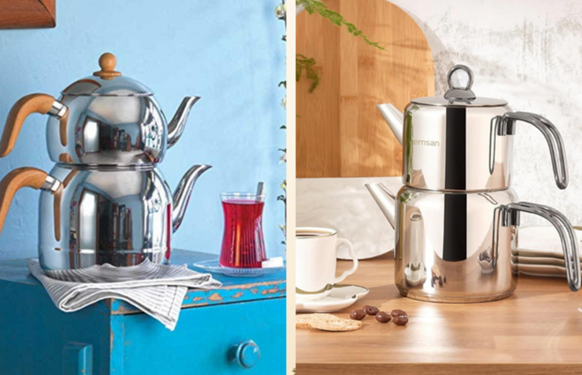 Çay tiryakileri için en iyi çelik çaydanlık modelleri ve markaları