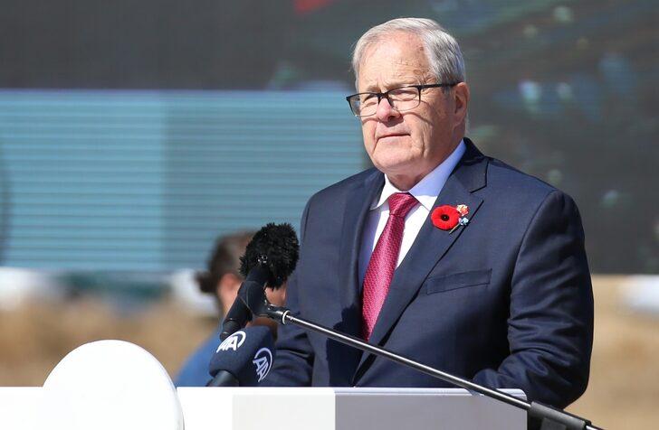 Tarihi Gelibolu Yarımadası'nda Kanada Caribou Anıtı açıldı G3