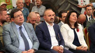 AK Parti Grup Başkanvekili Bülent Turan, Çanakkale'de açılışa katıldı: