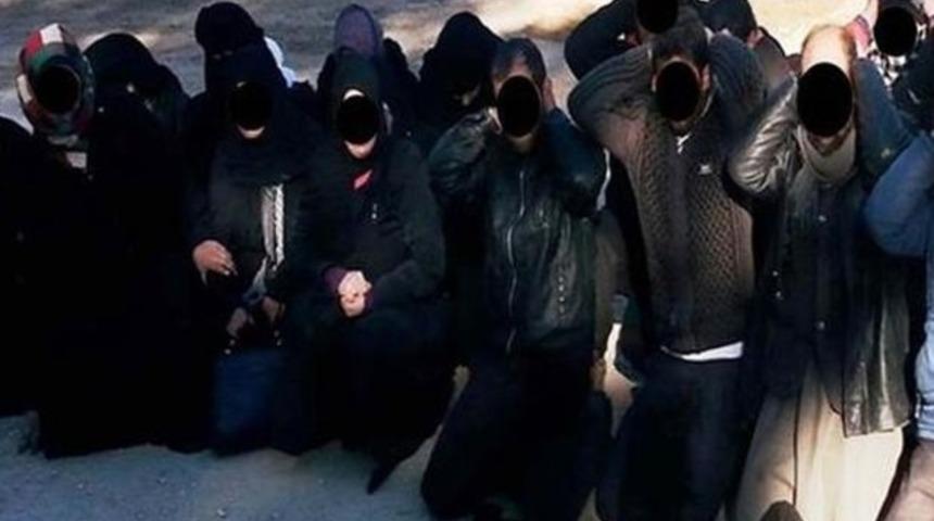 Kilis&rsquo;te 25 IŞİD&rsquo;li yanlarında 22 &ccedil;ocukla yakalandı