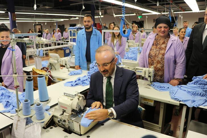 AK Parti Grup Başkanvekili Bülent Turan, Edirne'de fabrika açılışında konuştu: G5