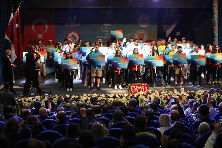 FISU Dünya Üniversiteler Dövüş Sporları açılış seremonisi Samsun'da yapıldı G1
