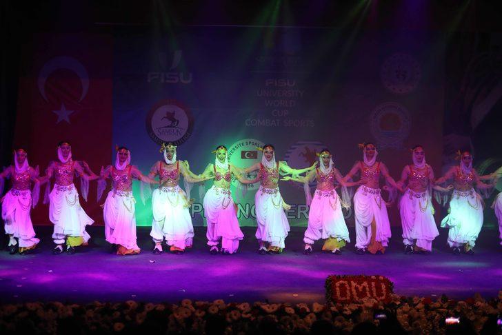 FISU Dünya Üniversiteler Dövüş Sporları açılış seremonisi Samsun'da yapıldı G3