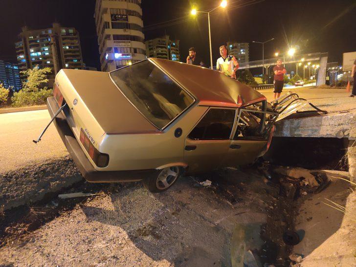 Hatay’da yol kenarına devrilen otomobilin sürücüsü yaralandı G2