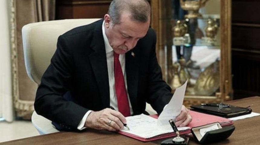 Cumhurbaşkanı Erdoğan'dan kanun onayı