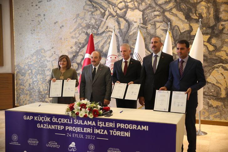 Bakan Varank, Gaziantep'te GAP Sulama Projeleri protokol imza törenine katıldı: G2