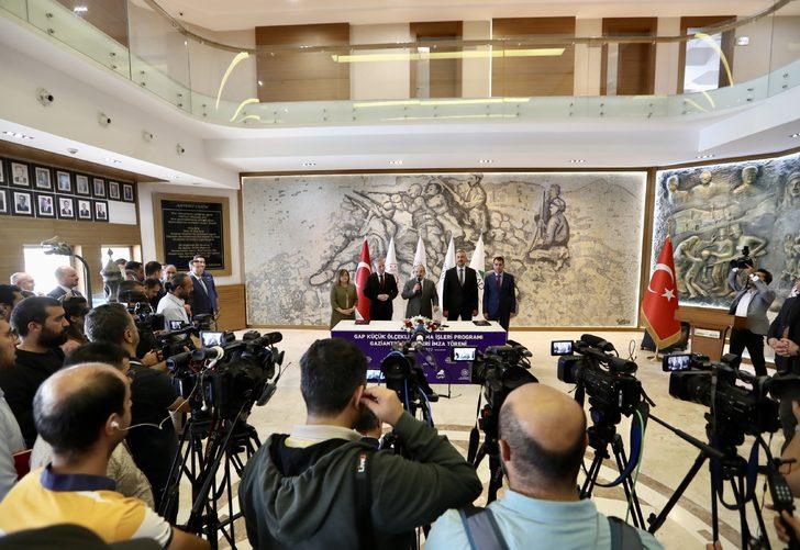 Bakan Varank, Gaziantep'te GAP Sulama Projeleri protokol imza törenine katıldı: G5