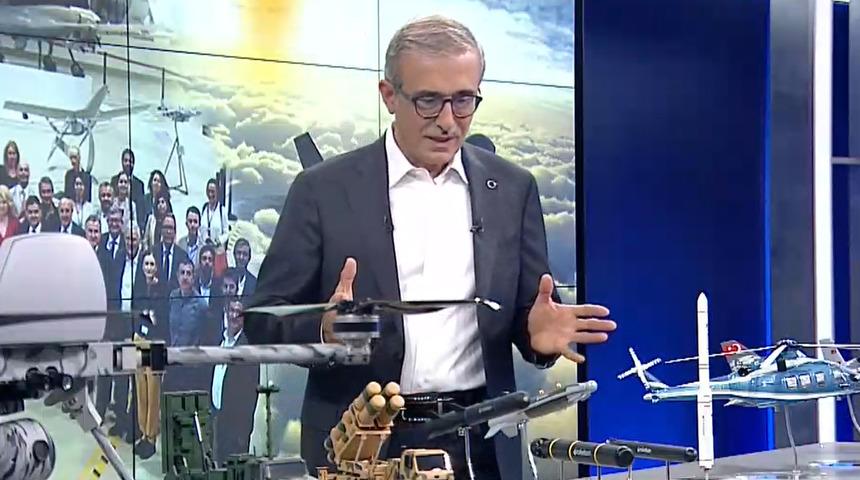 Savunma Sanayii Başkanı Demir, canlı yayında açıkladı! İlk kez göreceksiniz