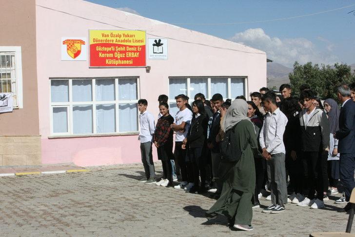 İzmirli şehidin ismi Van'daki kütüphanede yaşatılacak G3