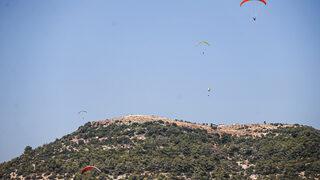 Mersin'i kuş bakışı gören Gelincik Tepesi'nden 8 ayda 20 bin uçuş yapıldı