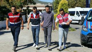 Muğla Ula'daki orman yangınıyla ilgili gözaltına alınan şüpheli adliyeye sevk edildi