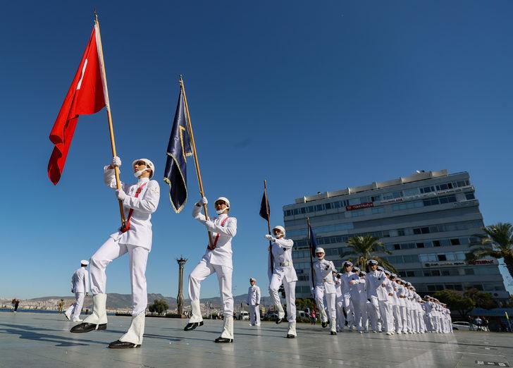 MSÜ Deniz Astsubay Meslek Yüksekokulu öğrencileri, İzmir'de liman ziyareti yaptı G5