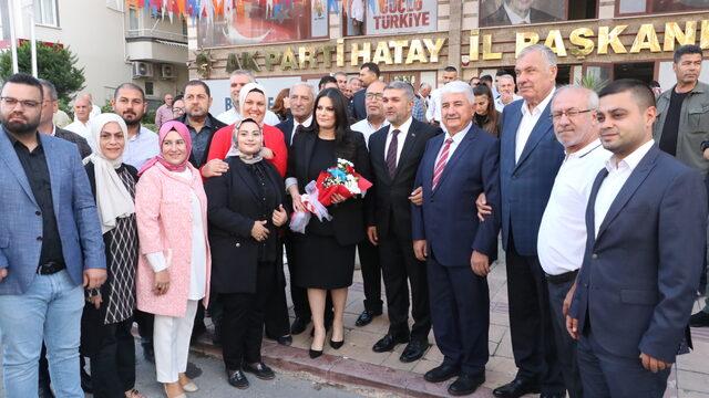 AK Parti Genel Başkan Yardımcısı Jülide Sarıeroğlu, Hatay'da konuştu: