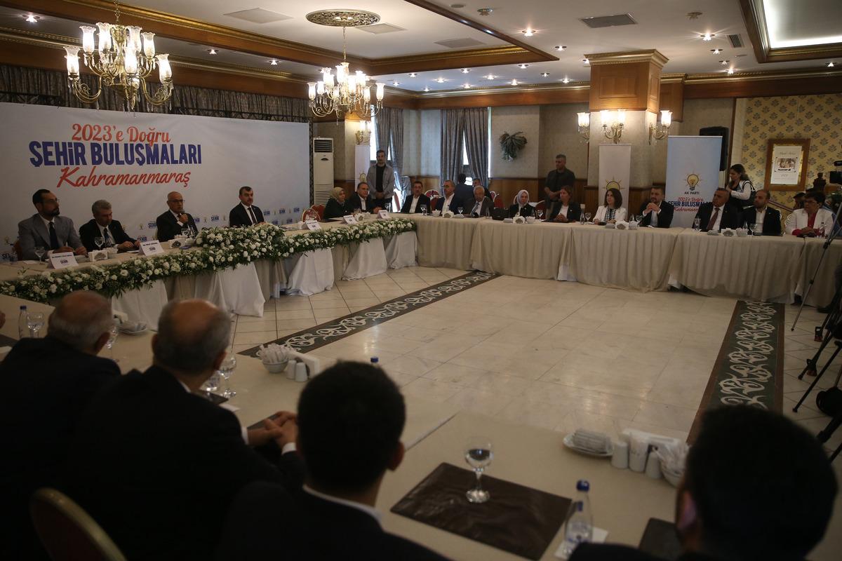 Bakan Kirişci, Kahramanmaraş'ta "2023'e Doğru Şehir Buluşmaları" programında konuştu: