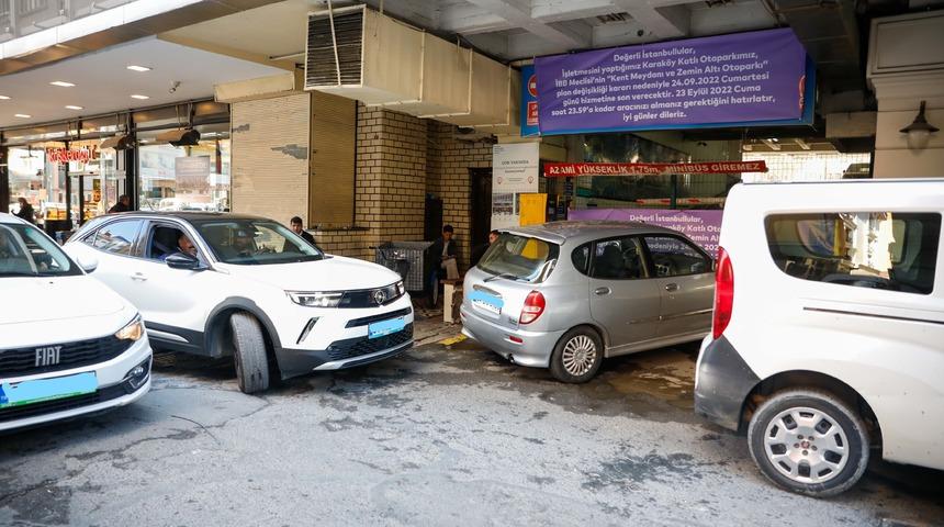 Karaköy'deki otopark kapatıldı, haberi olmayan kapıda kaldı! '1 saattir dolaşıyorum'