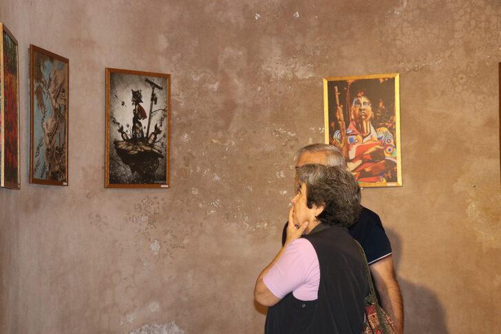 Niğde'de "Sanat Sarsıntısı-10" resim sergisi açıldı G4