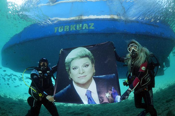 "Sanat Güneşi", vefatının 26. yılında su altında anıldı G2