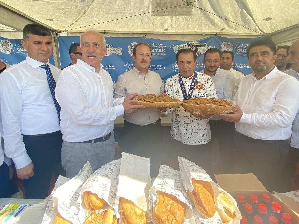 Mersin'de Karaduvar Balık Festivali başladı