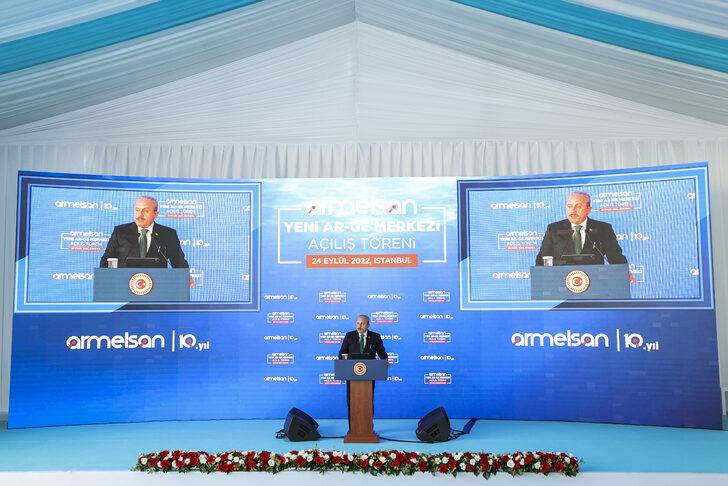 TBMM Başkanı Şentop, Armelsan Yeni Ar-Ge Merkezi Açılış Töreni'nde konuştu: G4